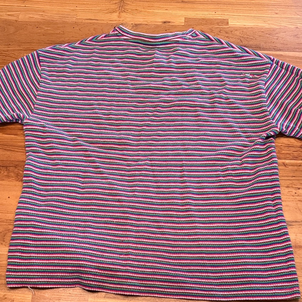 A.P.C. Men’s striped knit Short-Sleeve Crew Tee - Picture 3 of 4